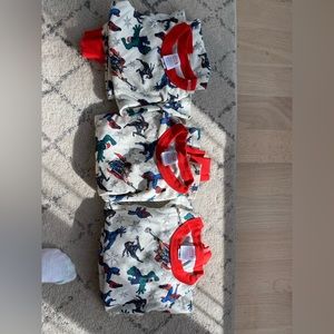 Hanna Andersson Christmas avengers pajamas set of 3